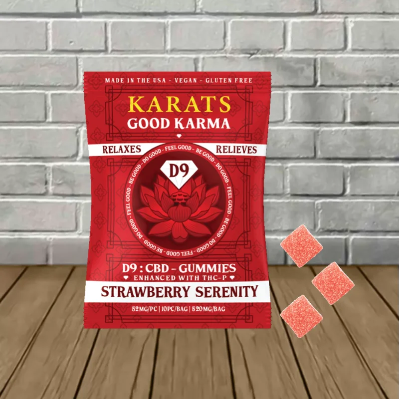 Karats Good Karma D9 + CBD Gummies 520mg - Image 4