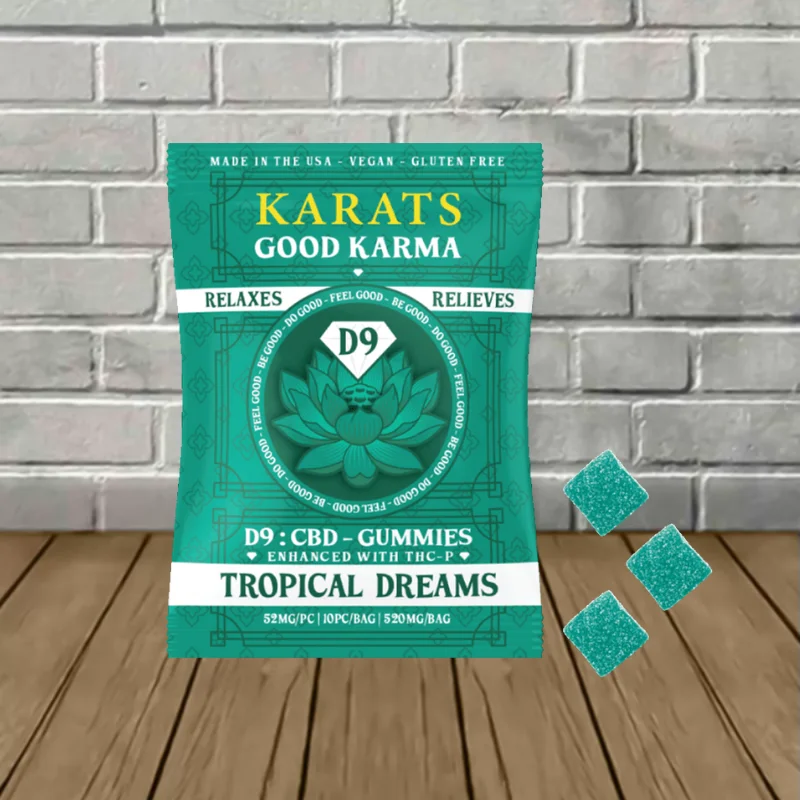 Karats Good Karma D9 + CBD Gummies 520mg - Image 3