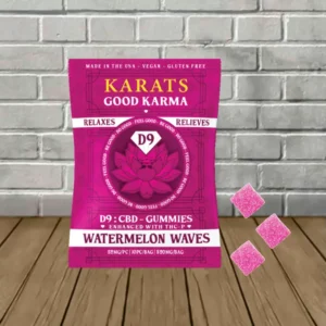 Alternative view of Karats Good Karma D9 + CBD Gummies 520mg