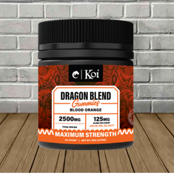 Koi Dragon Blend Gummies 2500mg - Image 3