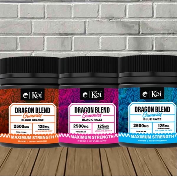 Koi Dragon Blend Gummies 2500mg