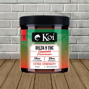 Alternative view of Koi Extra Strength Delta 9 THC Gummies 500mg