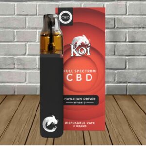 Koi Full Spectrum CBD Disposable Vape 2g Hawaiian Driver — DISCONTINUED
