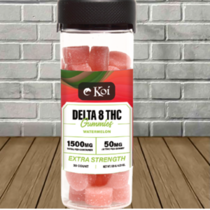 Alternative view of Koi High Potency Delta 8 THC Gummies 1500mg