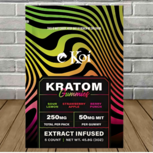 Alternative view of Koi Kratom Extract Infused Gummies