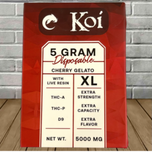 Koi Live Resin THCa + THCP + D9 Disposable 5g - Image 6