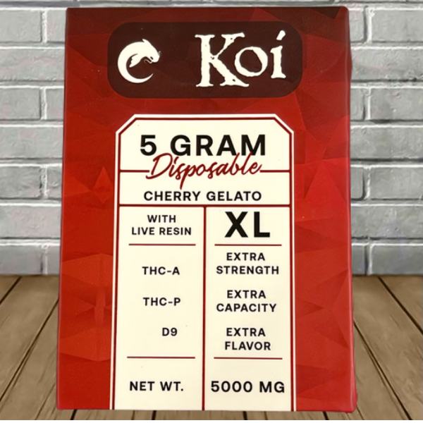 Koi Live Resin THCa + THCP + D9 Disposable 5g - Image 6