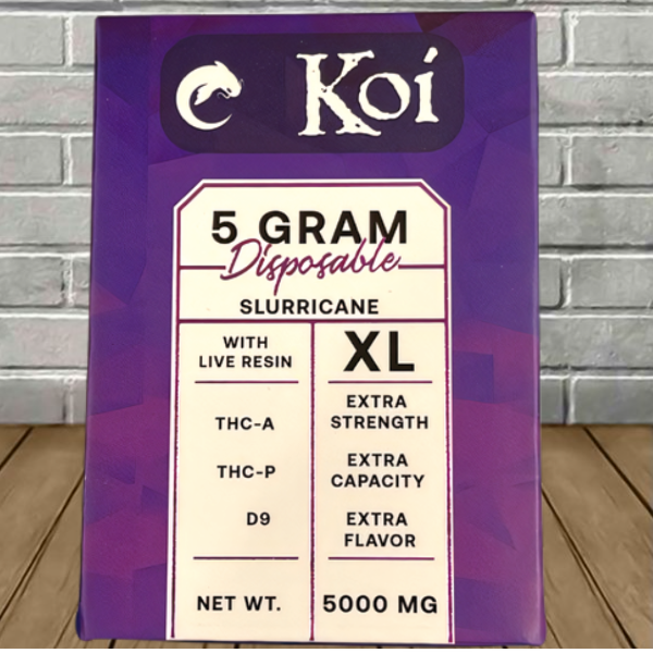 Koi Live Resin THCa + THCP + D9 Disposable 5g - Image 4