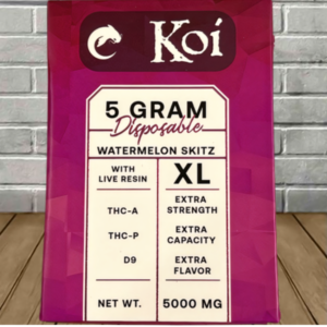 Koi Live Resin THCa + THCP + D9 Disposable 5g - Image 3