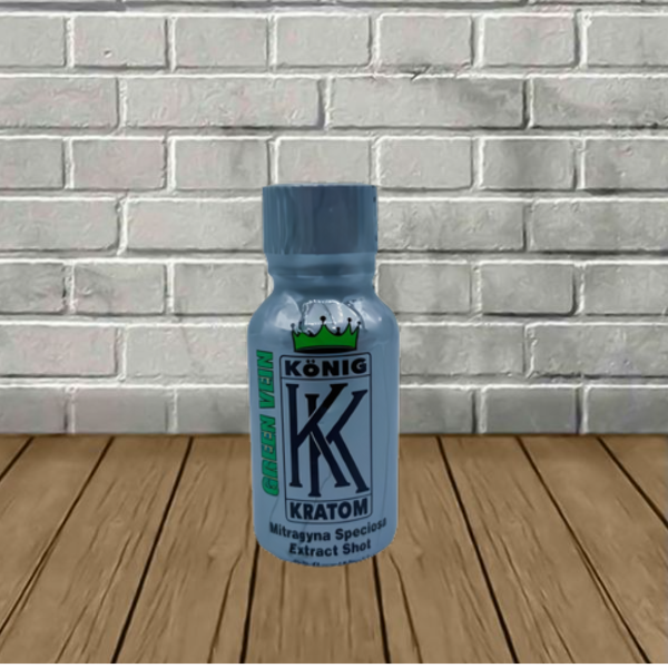 Konig Kratom Extra Strength Liquid Extract 15ml-Green Vein - Image 2