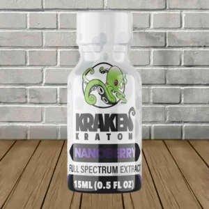 Kraken Kratom Nanoberry Full Spectrum Kratom Extract 15ml