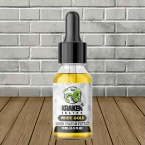 Kraken Kratom White Gold Liquid Kratom Extract 15ml