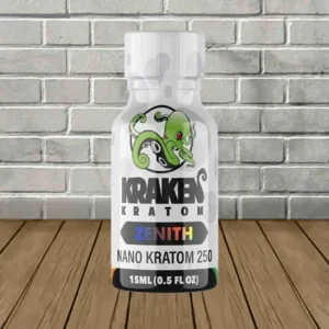 Kraken Kratom Zenith Nano 250 Liquid Extract Shot 15ml