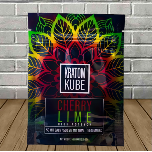 Kratom Kube High-Potency Kratom Extract Gummies 10ct - Image 4