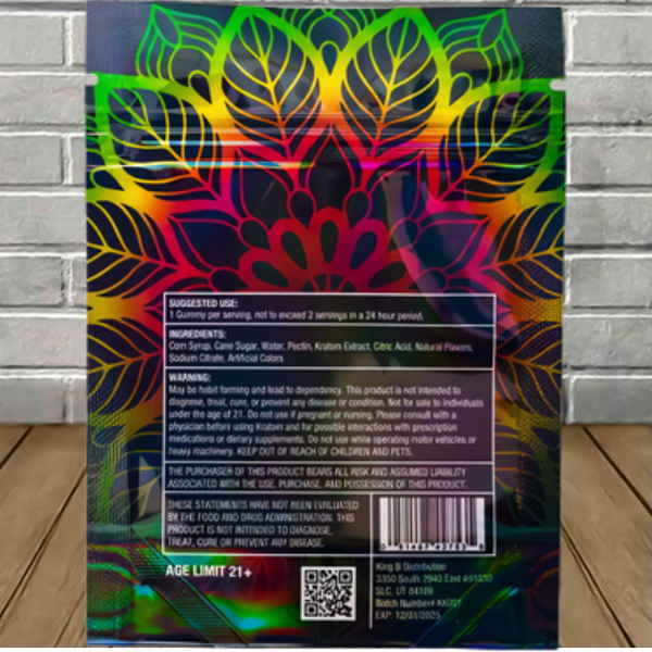 Kratom Kube High-Potency Kratom Extract Gummies 10ct - Image 5