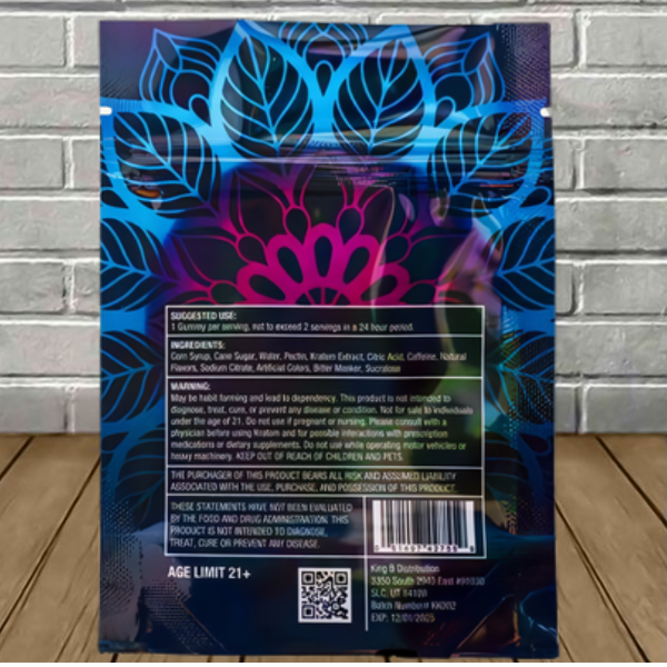 Kratom Kube High-Potency Kratom Extract Gummies 10ct - Image 3
