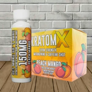 KratomX Kratom + Caffeine Liquid Extract Shot 2oz - Image 4