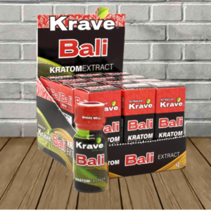 Alternative view of Krave Botanicals Bali Kratom Extract Shot