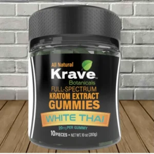 Krave Botanicals Full Spectrum Kratom Extract Gummies 200mg - Image 3