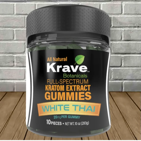 Krave Botanicals Full Spectrum Kratom Extract Gummies 200mg - Image 3