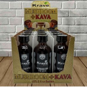 Krave Botanicals Mushroom + Kava Extract Shot 2oz - Image 3