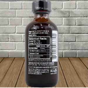Alternative view of Krave Botanicals Mushroom + Kava Extract Shot 2oz