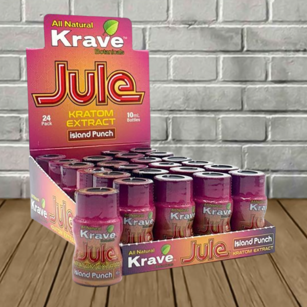 Krave Botanicals Jule Kratom Extract Shot Case 24ct - Image 5