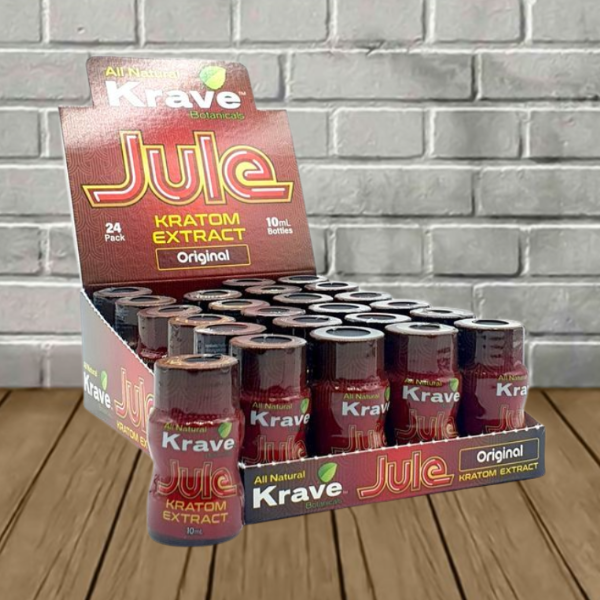 Krave Botanicals Jule Kratom Extract Shot Case 24ct - Image 3