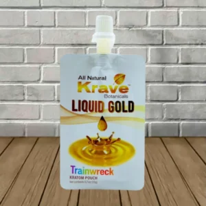 Krave Botanicals Liquid Gold Kratom Extract Pouch 20g - Image 4