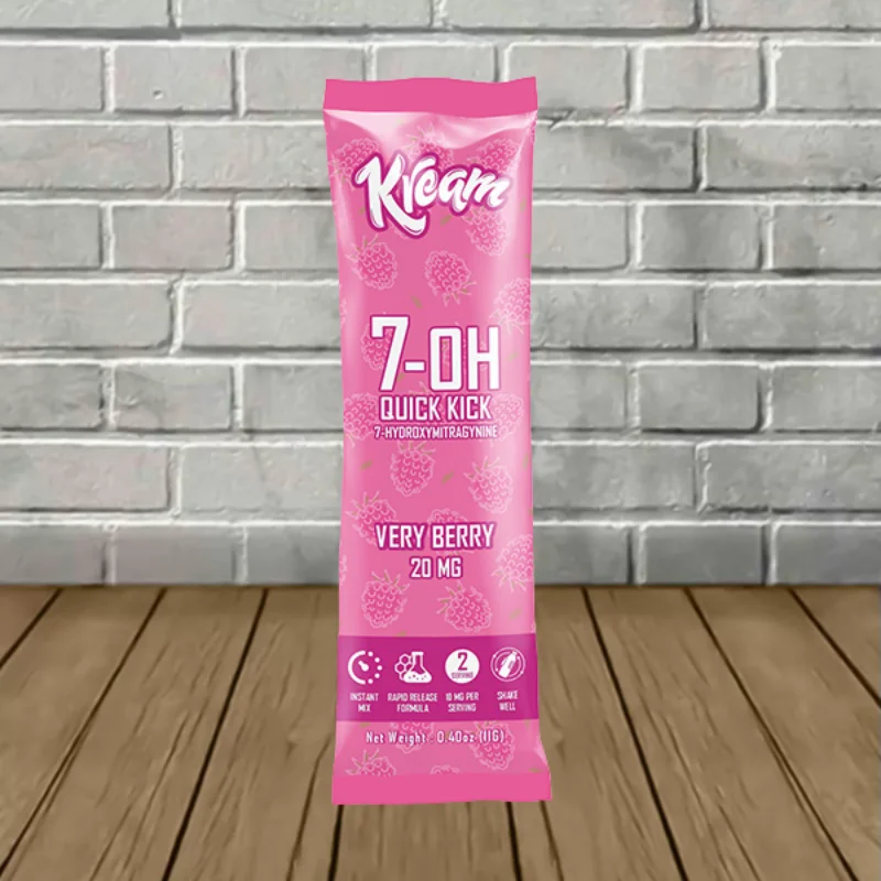 Kream 7-OH Quick Kick 7-Hydroxymitragynine Drink Mix 20mg — DISCONTINUED - Image 3
