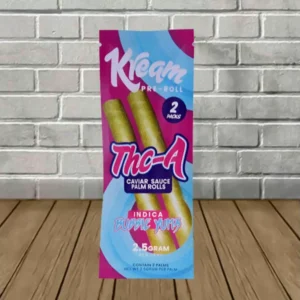 Kream Caviar Sauce Palm Leaf THCa Pre-rolls 5g - Image 3