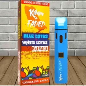 Kream + Faded Blue Lotus + White Lotus Extract Disposable 3.5g — DISCONTINUED - Image 4
