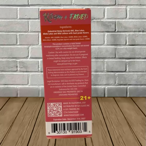 Kream + Faded Blue Lotus + White Lotus Extract Disposable 3.5g — DISCONTINUED - Image 8