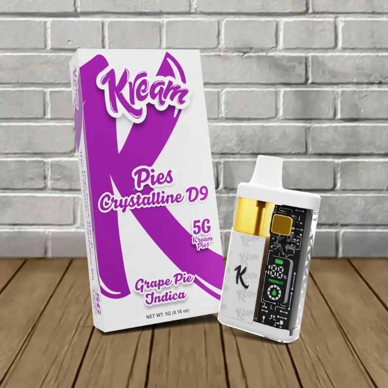 Kream Pies Crystalline D9 + THC-P Disposable Vape 5g - Image 7