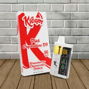 Alternative view of Kream Pies Crystalline D9 + THC-P Disposable Vape 5g