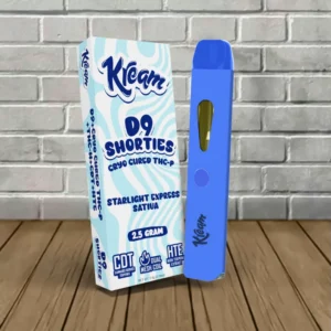 Alternative view of Kream D9 Shorties Cryo Cured THC-P Disposable Vape 2.5g