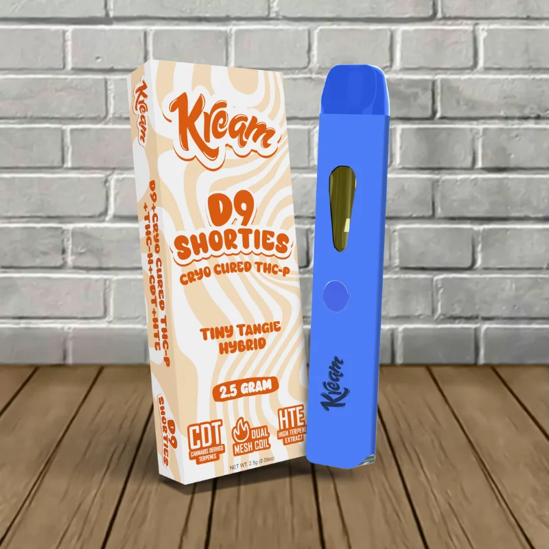 Kream D9 Shorties Cryo Cured THC-P Disposable Vape 2.5g - Image 4