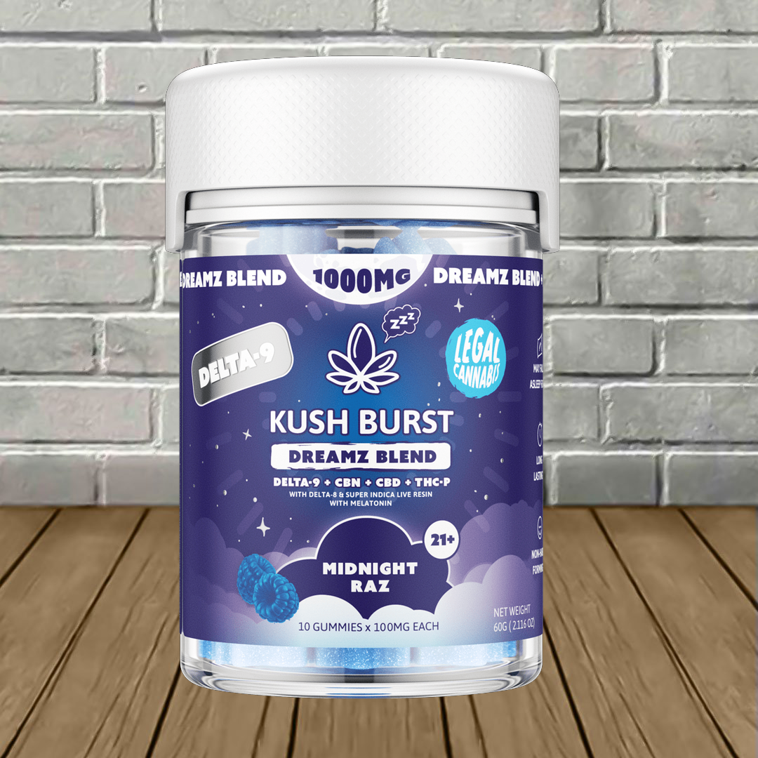 Kush Burst Dreamz Blend Gummies 1000mg — DISCONTINUED - Image 3