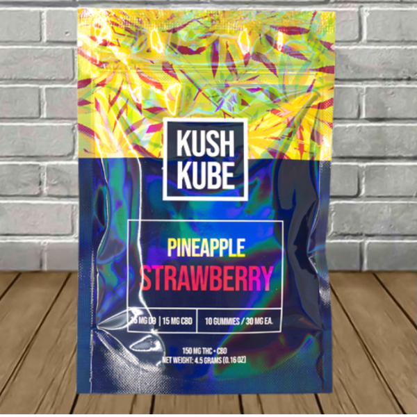 Kush Kube Delta 9 THC Gummies 300mg - Image 2