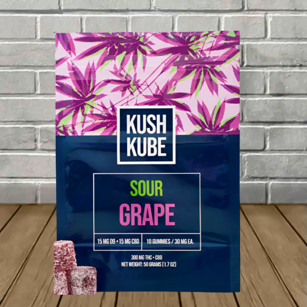 Kush Kube Delta 9 THC Gummies 300mg - Image 8