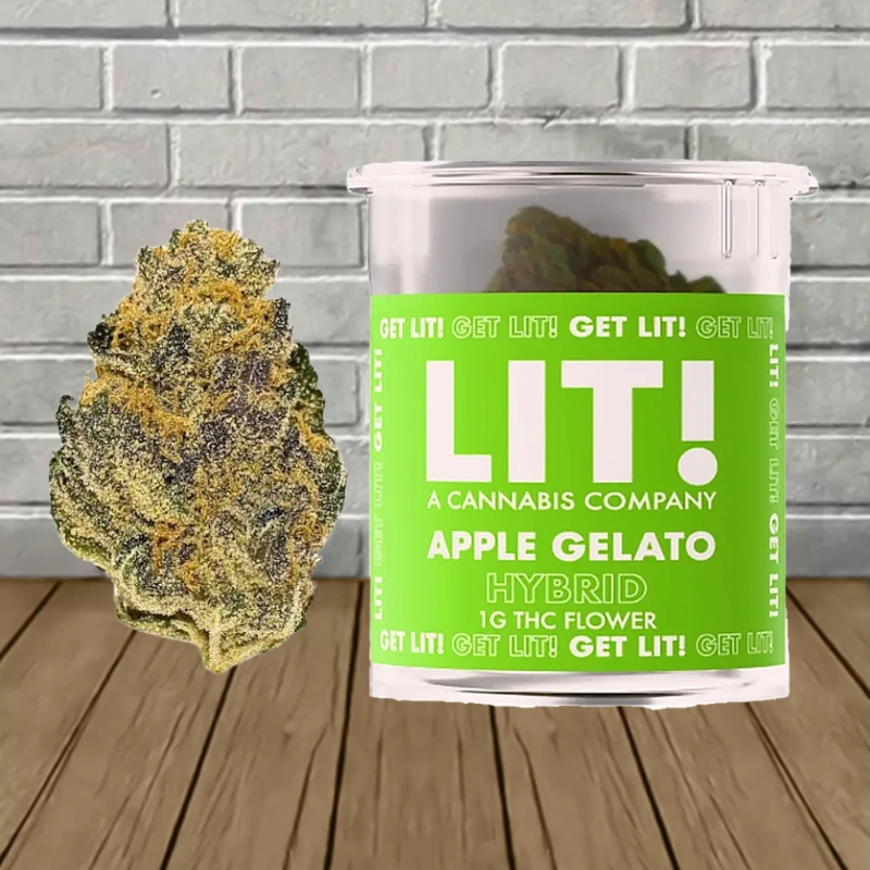 LIT! THC Blend Flower 1g - Image 2