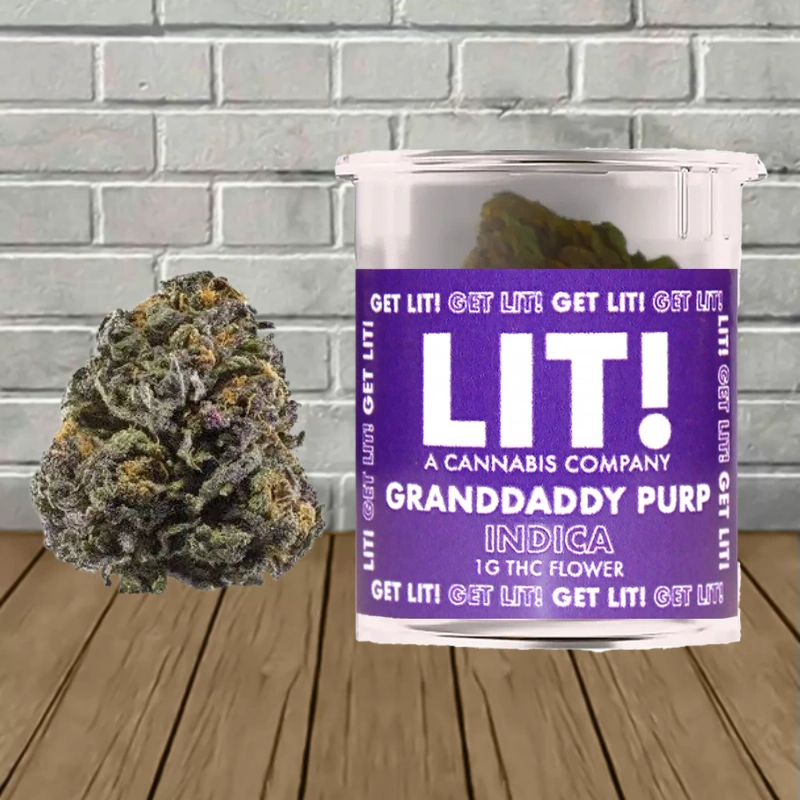 LIT! THC Blend Flower 1g - Image 4