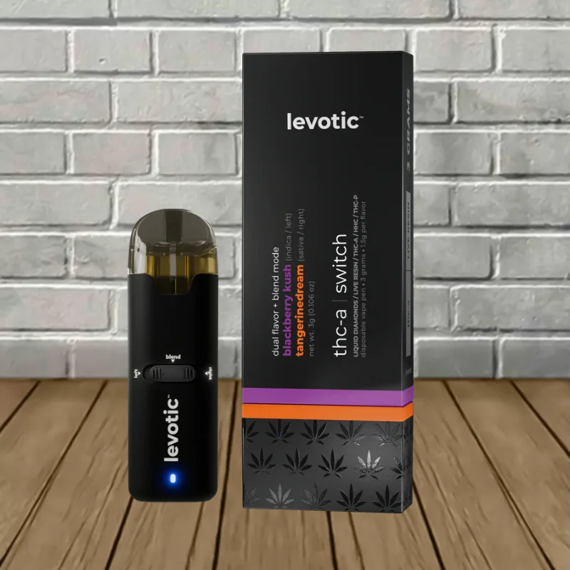 Levotic THCa Switch Live Resin Disposable 3g - Image 2