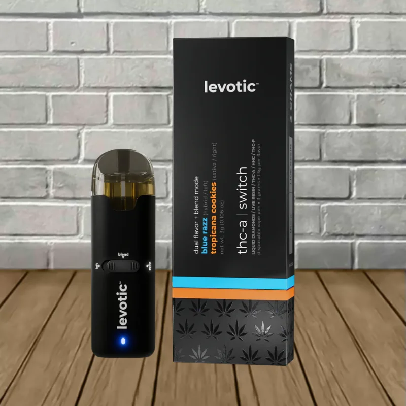 Levotic THCa Switch Live Resin Disposable 3g - Image 3