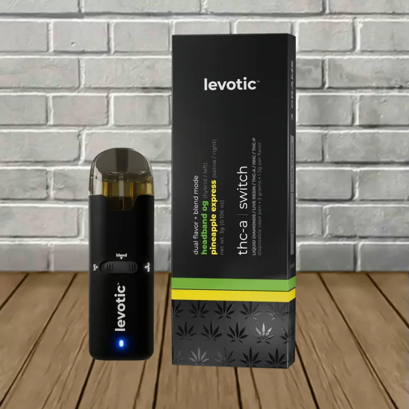 Levotic THCa Switch Live Resin Disposable 3g - Image 4