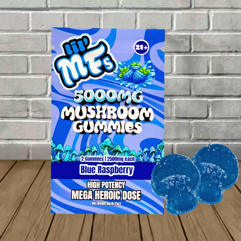 Lil Mfs Mega Heroic Dose Mushroom Gummies 5000mg - Image 2