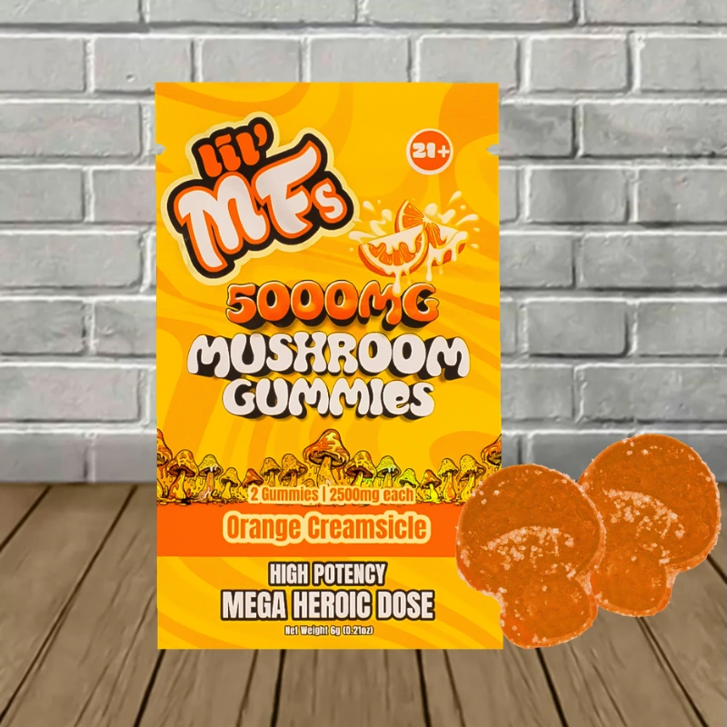 Lil Mfs Mega Heroic Dose Mushroom Gummies 5000mg - Image 3