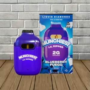 Munchies! Lil Ripper THCa Liquid Diamonds Disposable 2g - Image 3