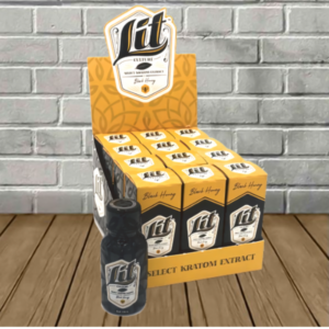 Alternative view of Lit Culture Black Honey Kratom Extract Shot 15ml