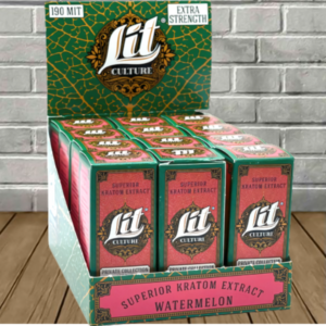 Alternative view of Lit Culture Watermelon Kratom Extract Shot 15ml
